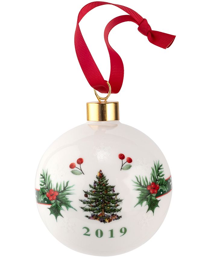 Spode Christmas Tree 2019 Annual Bauble Ornament & Reviews - Shop All ...