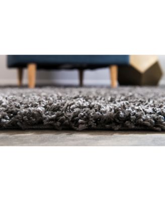 Solid Shag SS1 8' x 10' Area Rug
