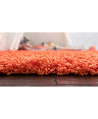 Solid Shag SS1 8' x 10' Area Rug