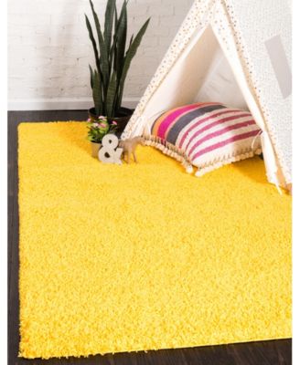 Solid Shag SS1 8' x 10' Area Rug