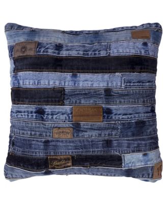 denim decorative pillows
