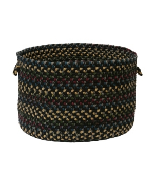 Colonial Mills Midnight Braided Storage Basket