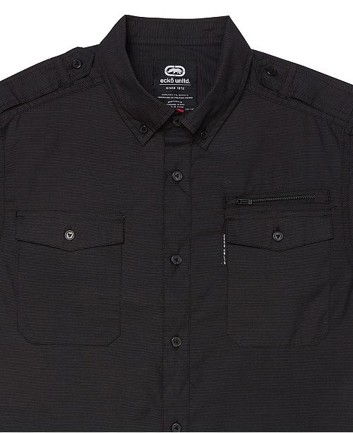 Ecko Unltd Men S Next Gen Stripeze Woven Shirt Reviews Casual