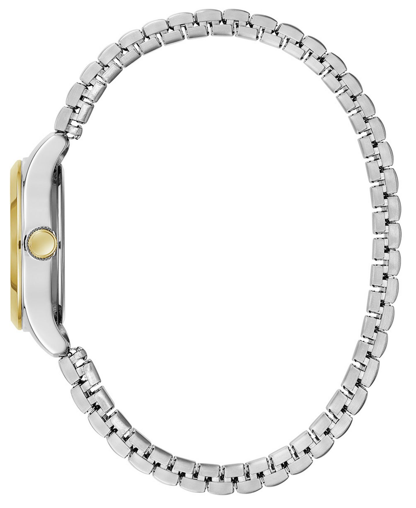 Женские часы Caravelle Two-Tone Stainless Steel Bracelet Watch 24mm — фото 2