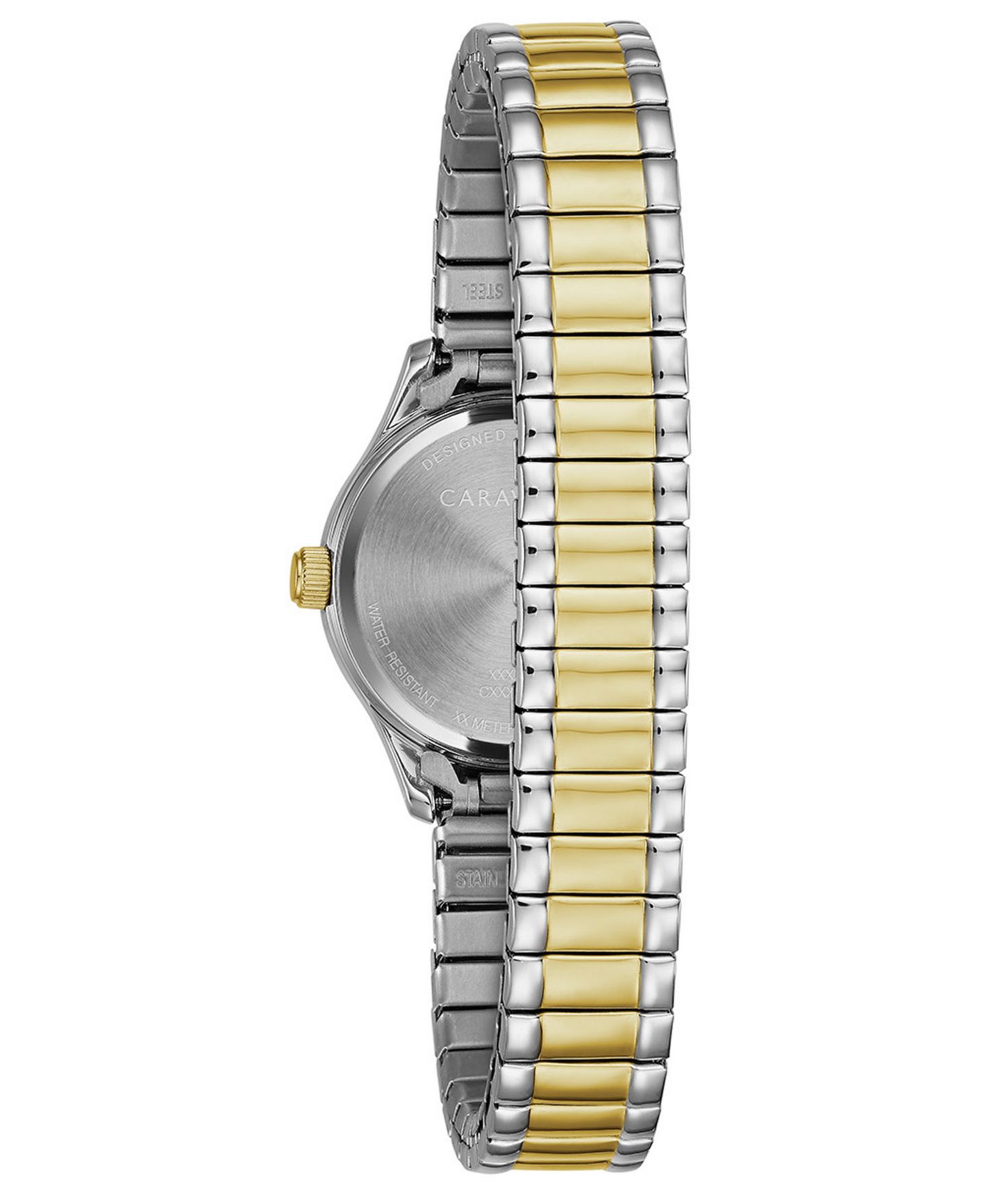 Женские часы Caravelle Two-Tone Stainless Steel Bracelet Watch 24mm — фото 3