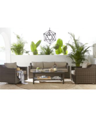 camden dark brown wicker outdoor