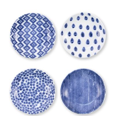 Santorini Assorted Pasta Bowls - Set of 4
