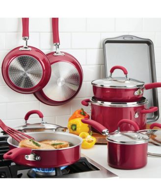 Create Delicious Aluminum Nonstick Cookware Set, 13 Piece