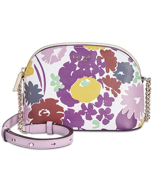 kate spade new york Sylvia Swing Flora Small Dome Crossbody 