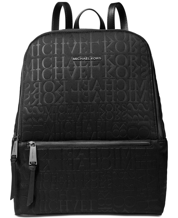 Michael Kors Toby Neoprene Logo Backpack - Macy's