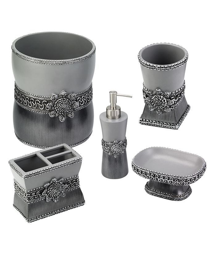 Avanti Braided Medallion 5Pc. Bath Accessory Set Macy's