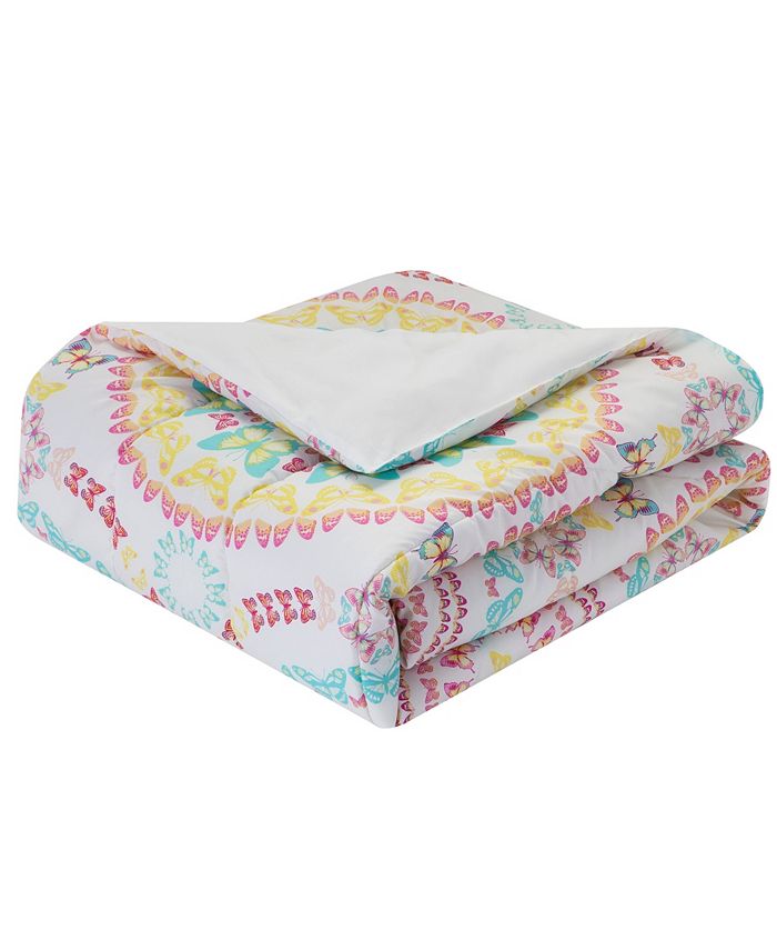 Sanders Beautifly Full 7 Piece Comforter Set - Macy's