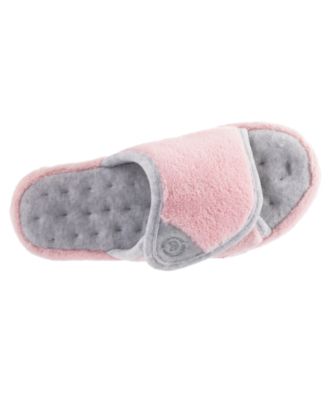 Isotoner Women's Microterry Pillowstep Slide Slipper, Online Only