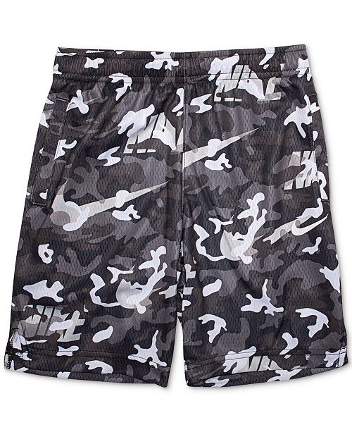 Nike Little Boys Camo Print Dri Fit Shorts Reviews Shorts Kids Macy S
