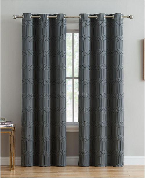 Vcny Home Krista Shrink Yarn 38x96 Window Panel Set Reviews