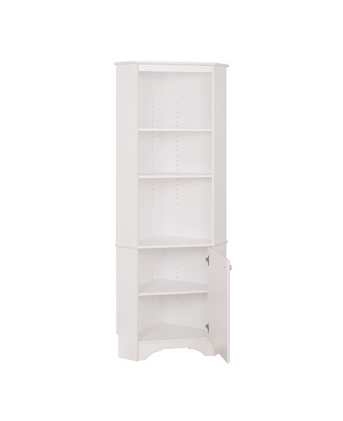 Prepac Elite Tall 1 Door Corner Storage Cabinet Reviews