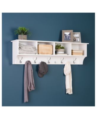 60" Wide Hanging Entryway Shelf