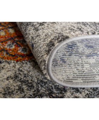 Bayshore Home Brio Bri3 Gray Rug