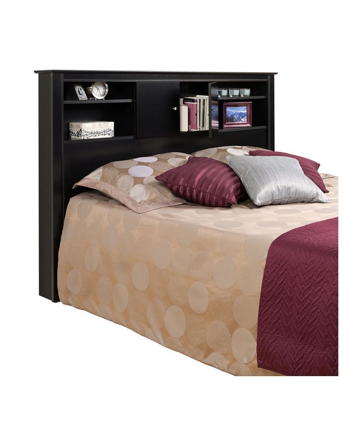 Prepac Kallisto Bookcase Headboard with Doors, Full/Queen Macy's