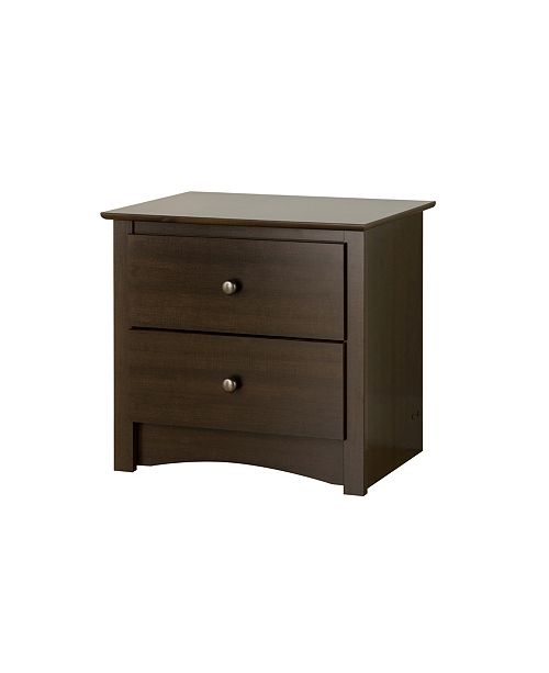Prepac Fremont 2 Drawer Nightstand Reviews Furniture Macy S