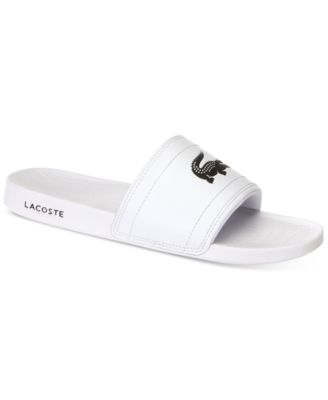 lacoste men's fraisier slide sandal