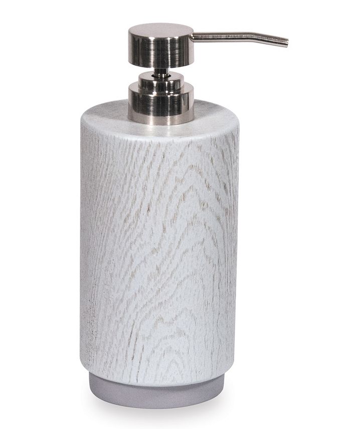 DKNY Grey Wood 4Pc. Bath Accessory Set & Reviews Bathroom