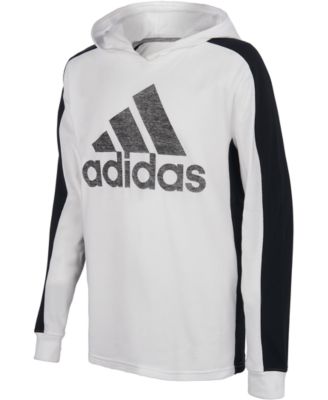 adidas long sleeve hooded t shirt