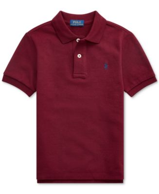 Polo Ralph Lauren Toddler Boys Basic Mesh Knit Polo Shirt - Macy's