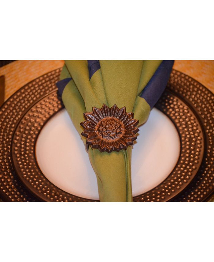 Vibhsa Sun Flower Napkin Ring Macy's