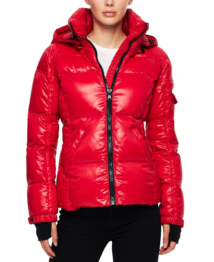 S13 Kylie Hooded Down Puffer Coat & Reviews - Coats & Jackets - Women ...