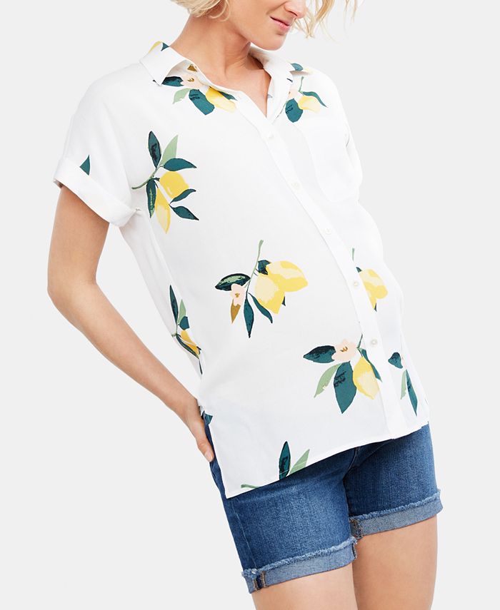 Joe's Jeans Maternity Cuffed Denim Shorts Macy's