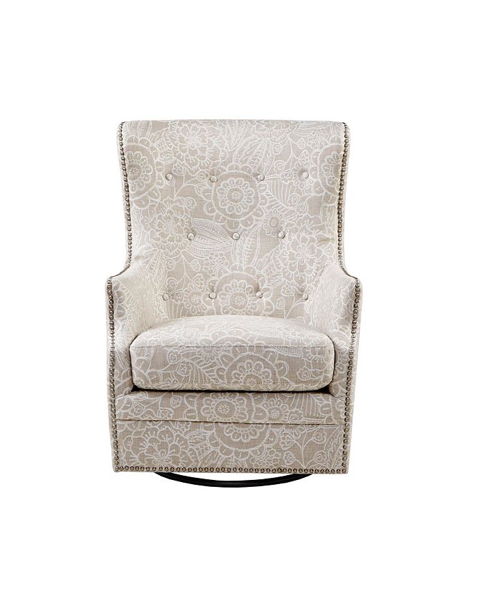 Furniture Ella Swivel Glider Chair Macy's