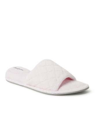 Dearfoams Women s Microfiber Terry Slide Slipper Online Only