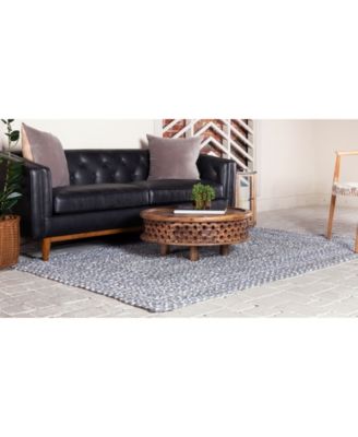 Bayshore Home Roari Cotton Braids Rcb1 6' x 9' Area Rug