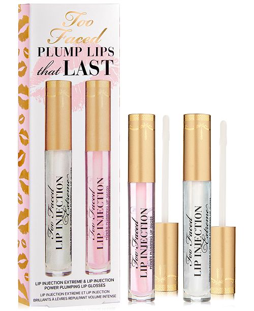 Two faced lip injection gift set clearance