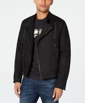 Michael Kors Men's Denim Biker Jacket 