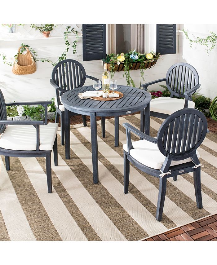 Safavieh Chino 5Pc Outdoor Dining Set Macy's