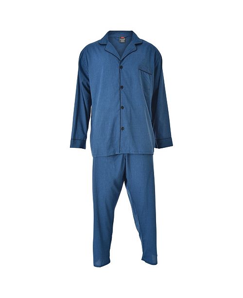 Hanes Platinum Hanes Men's Cvc Broadcloth Pajama Set & Reviews ...