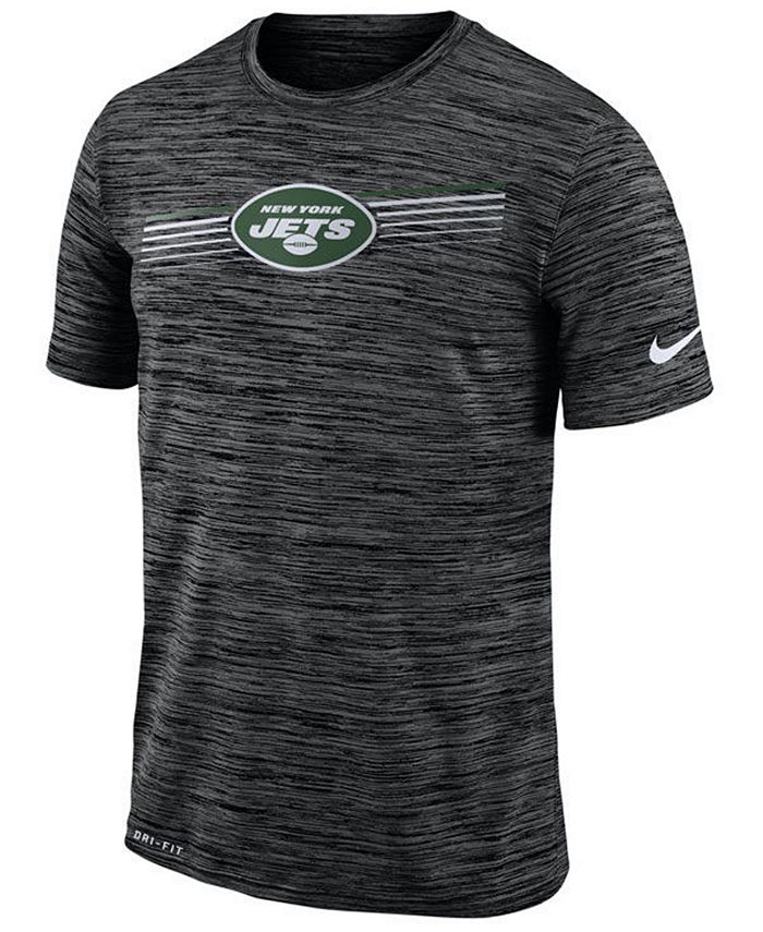 Nike Men's New York Jets Legend Velocity T-Shirt - Macy's