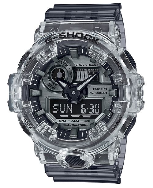 g shock clear skeleton series