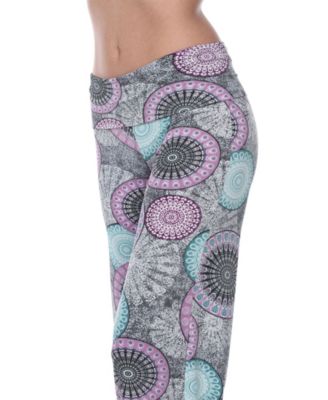 Circle Print Palazzo Pants