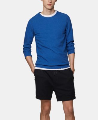 Hugo Boss Boss Men's Tempest Slim-fit T-shirt In Medium Blue | ModeSens