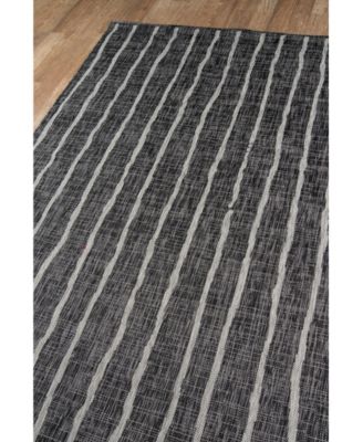 Novogratz Villa Vi-03 Charcoal 2'7" x 7'6" Runner Outdoor Area Rug