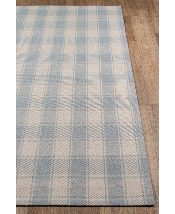 Erin Gates Marlborough Mlb1 Charles Light Blue 2'3" x 8' Runner Area