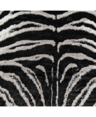 Acadia Aca-1 Zebra 5'3" x 7'10" Area Rug