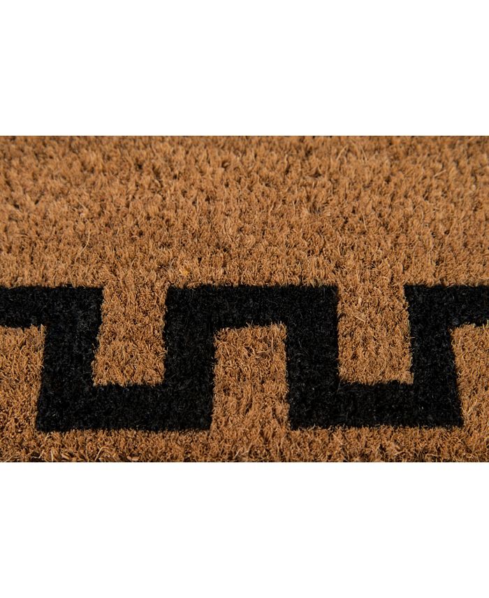 Erin Gates Park Par4 Greek Key Natural 1'6" x 2'6" Area Rug & Reviews Rugs Macy's