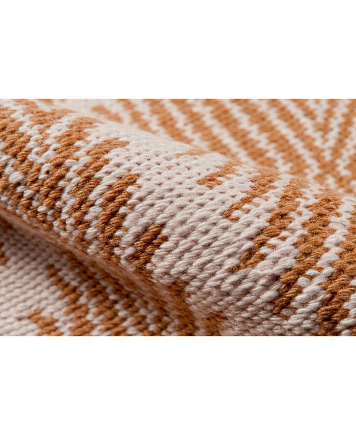 Erin Gates River Riv1 Beacon Orange 3'6" x 5'6" Area Rug Macy's