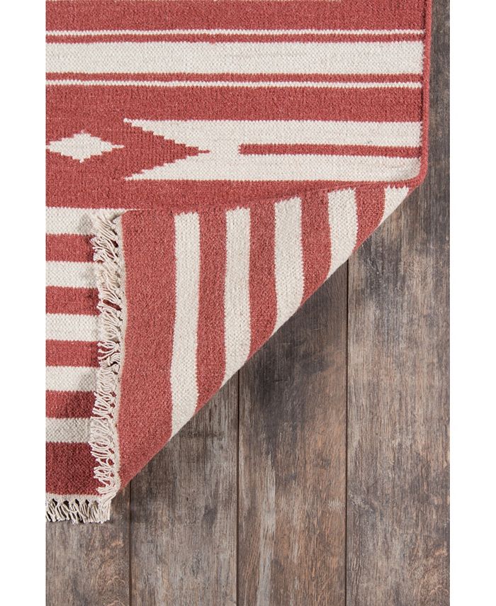 Erin Gates Thompson Tho1 Billings Red 7'6" x 9'6" Area Rug Macy's