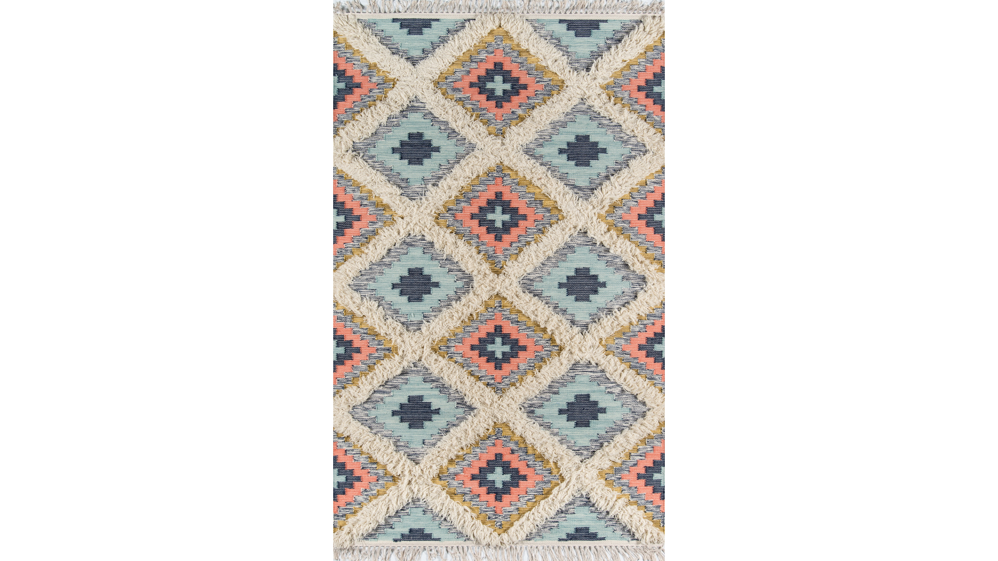 Novogratz Indio Ind-2 Multi 2'3" x 7'10" Runner Area Rug