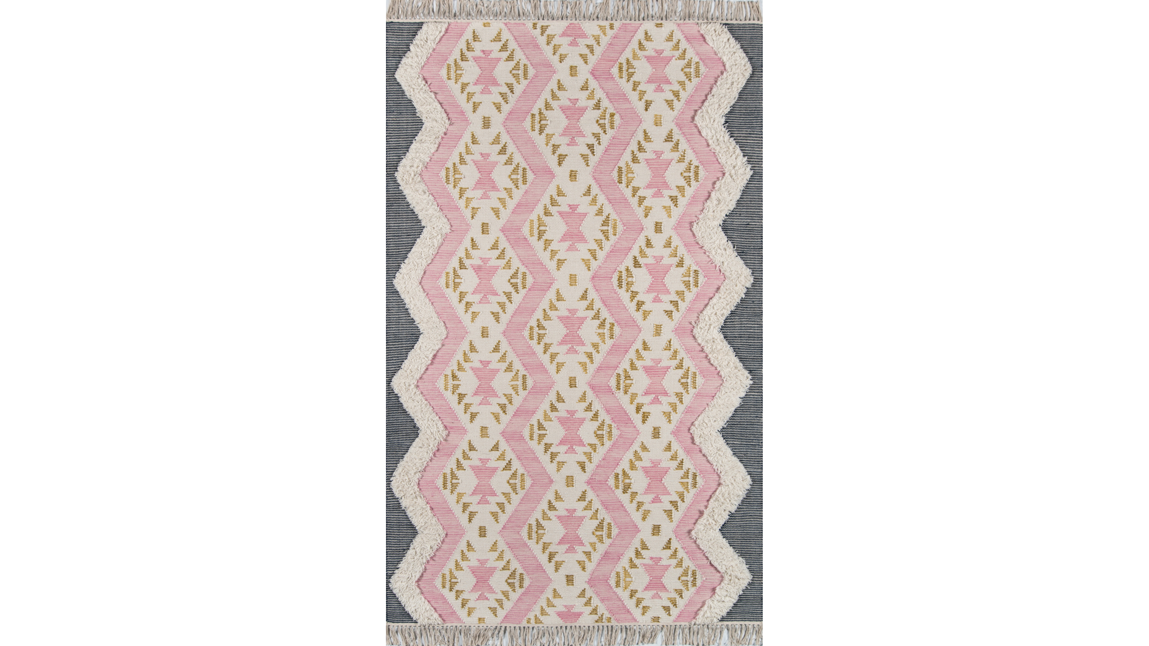 Novogratz Indio Ind-1 Pink 7'6" x 9'6" Area Rug
